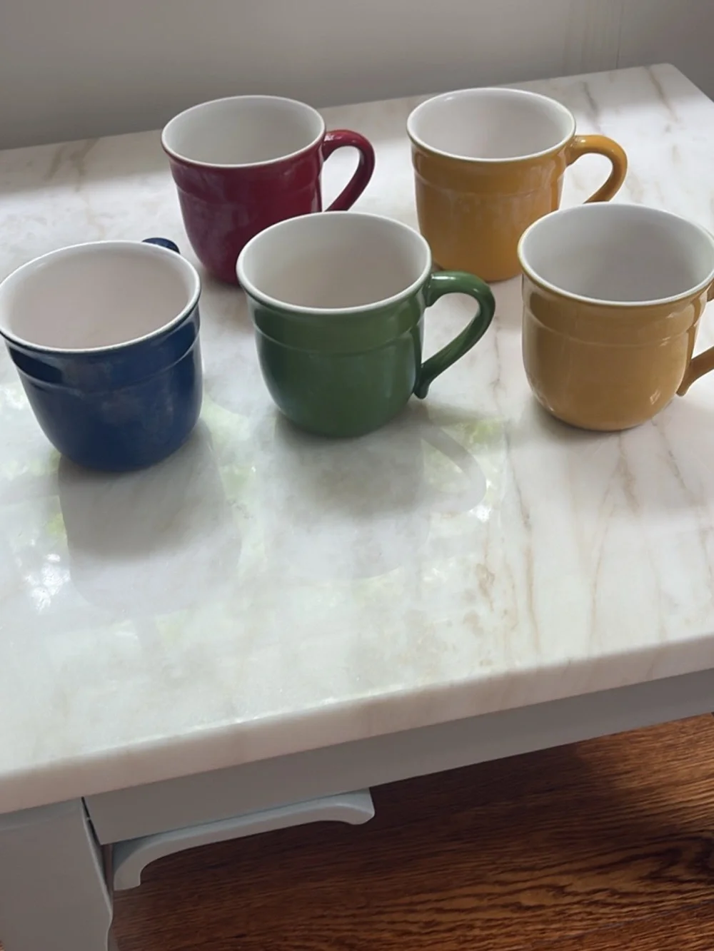 Set of five vintage Emile Henri